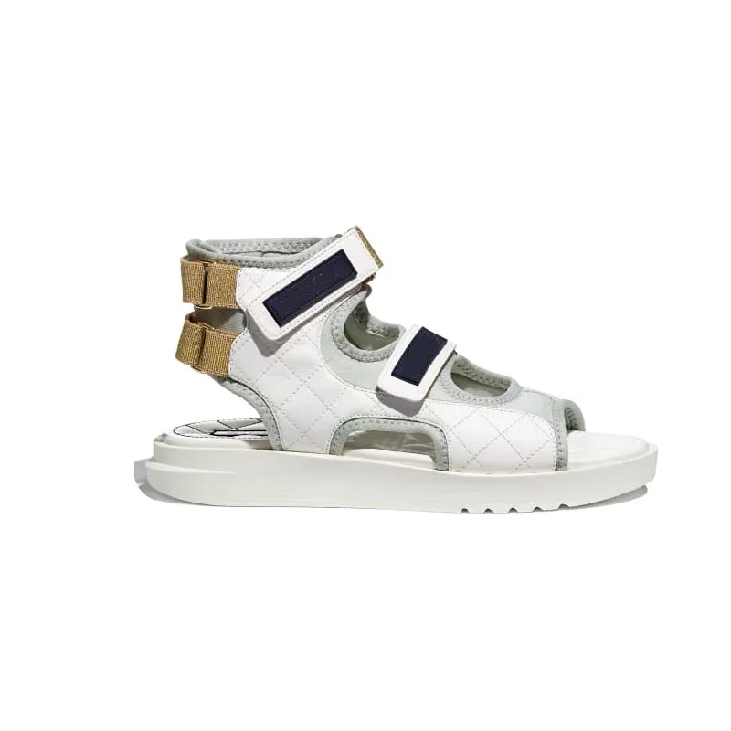 

Summer Brand Designer Platform Roman Style Women's Sandals Fashion Casual Velcro Genuine Leather Female Shoes Ladies Flats New