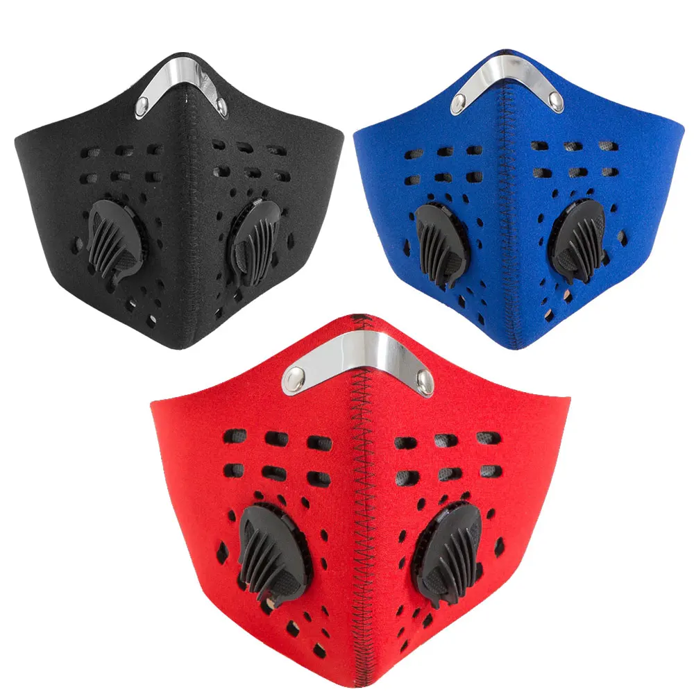 

PM2.5 Dust Anti-bacteria Mask Activated Carbon Mask Outdoor Warmth Riding Mask Half Face Mask Windproof Dustproof Haze Mask