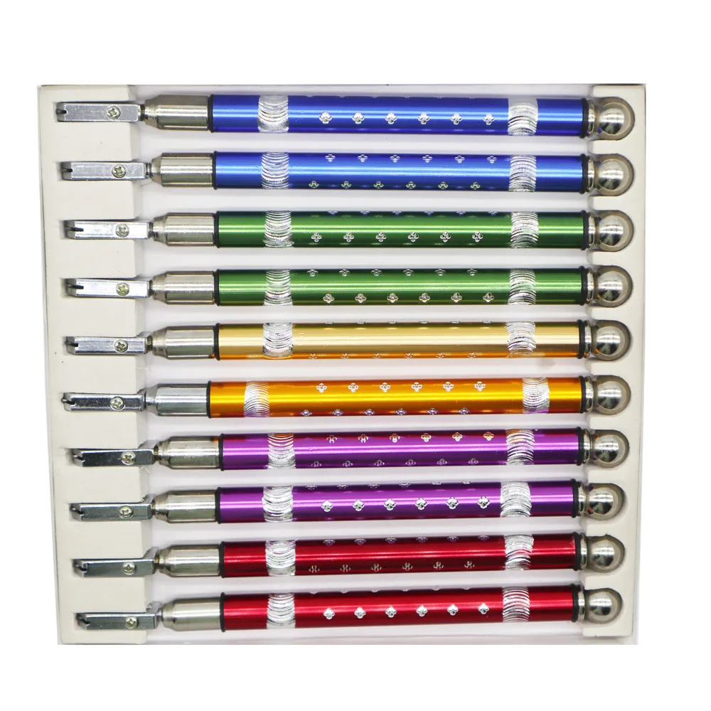 

10 шт. алмазный наконечник, самосмазывающийся наконечник для подачи масла, противоскользящая ручка, инструмент для резки стекла