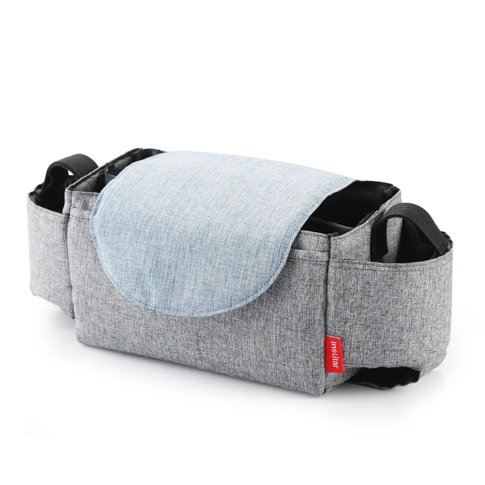 

Baby Stroller Bag Mummy Nappy Diaper Bags Pram Carriage Buggy Hanging Backpack Organizer with Bottle Holders Stroller Accessorie