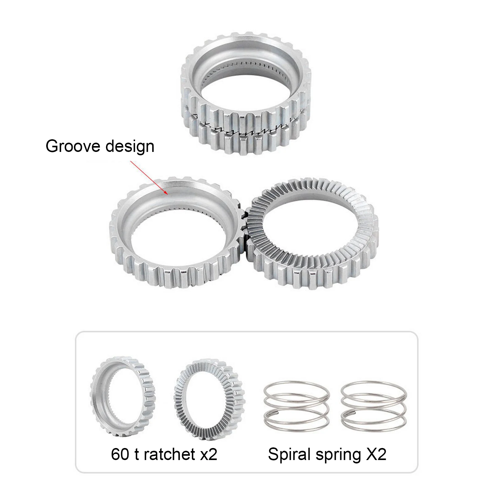 36T/54T/60T Bicycle Hub Service Kit Taki Star Ratchet SL 54 TEETH For DT 54T Swiss MTB Gear Bike Parts Repair | Спорт и развлечения