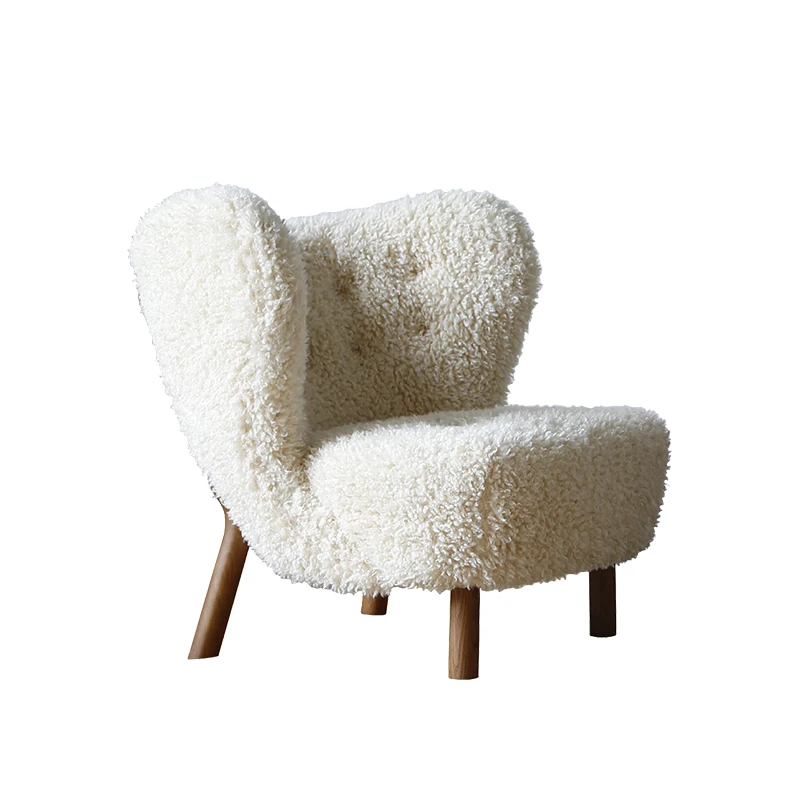 U-BEST простой современный одноместный диван маленький чайный столик