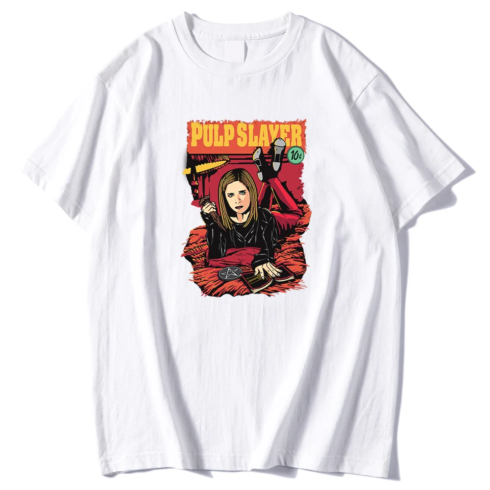 

Summer Pulp Slayer Funny Printing Man T-Shirts Cool Fit Tshirt Creativity High Quality T Shirt Fashion Comfortable Men Clothing