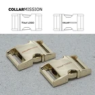 Металлические гравированные боковые выпуск Изогнутые Пряжки Прочная Фурнитура крепкий замок безопасности детали для рукоделия цинковый сплав CK20J02