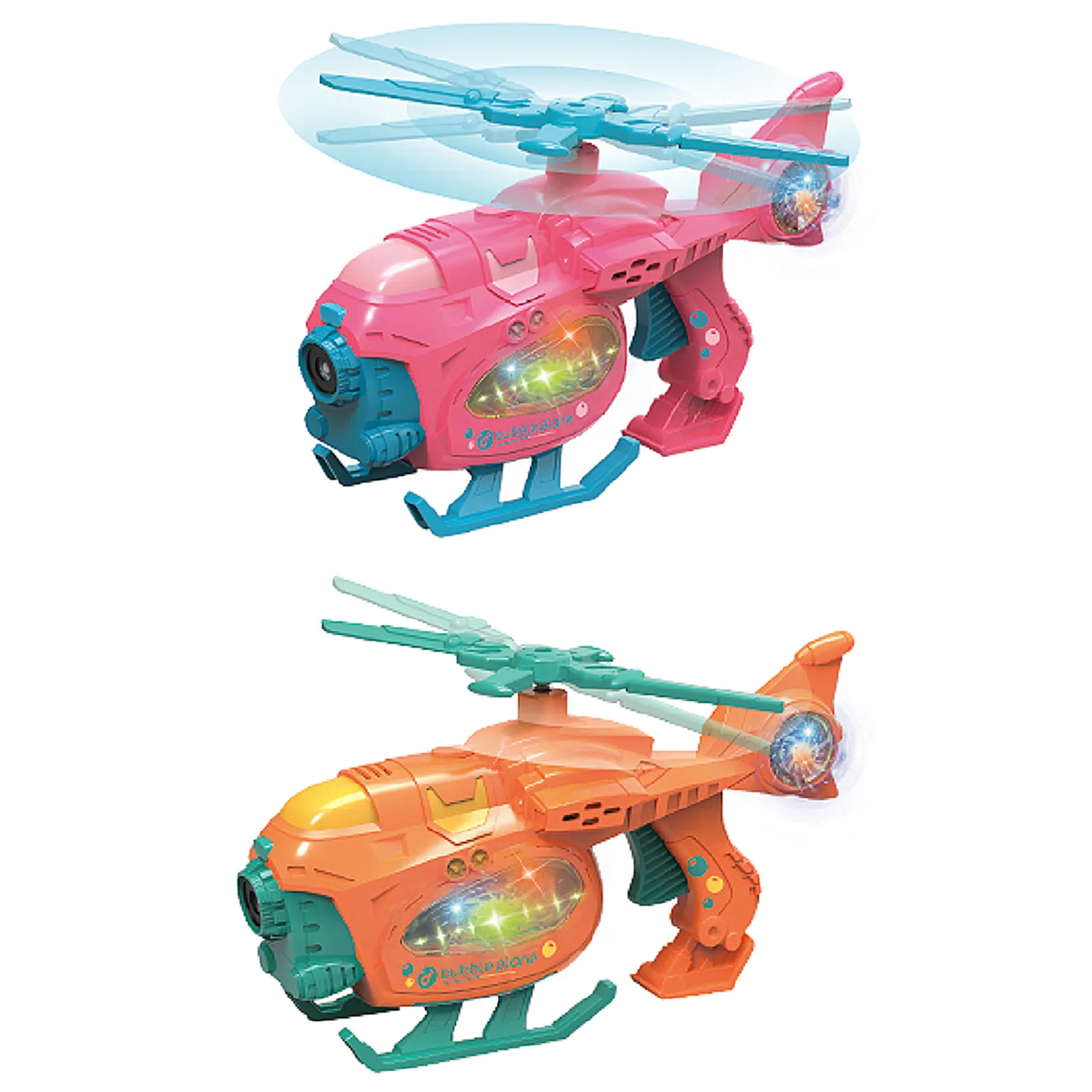 

Blower Bubble Machine Movable Helicopter Bubble Toy With Music Light Summer Soap Bubbles Gun Water Outdoor Kids Toy Gift