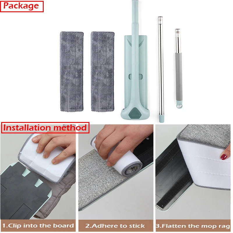 Швабра с отжимом для деревянного пола автоматическая вращающаяся на 360