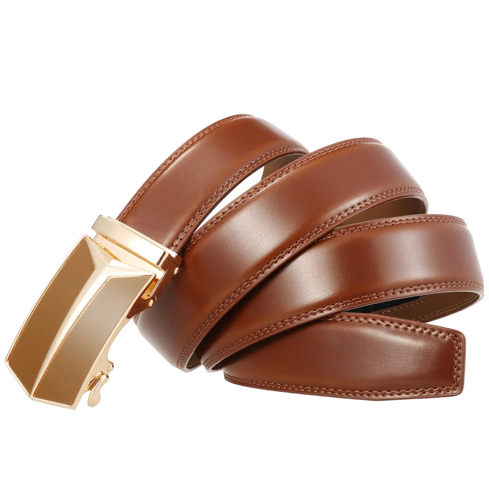 

2020 Men's new fashion alloy buckle belt belt automatic buckle business all-match belts for women luxury designer brand