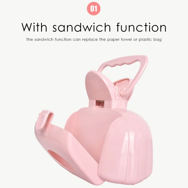 

Lovely Pet Cat Pooper Scooper Three Colours Puppy Cat Toilet Picker Walking Kitten Dog Clip Waste Picker Useful For Cat And Dog