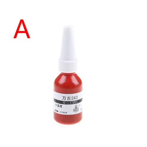 

1PC Screw Glue Thread Locking Agent Anaerobic Adhesive 243 Glue 10ml Oil Resistance Fast Curing