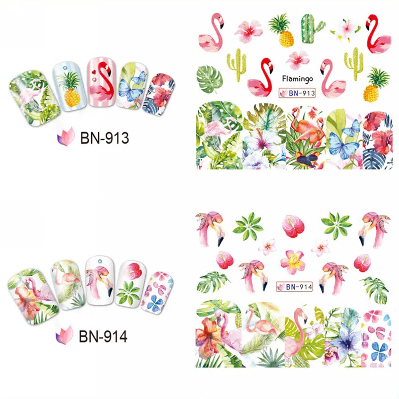 Фотообои/лист для дизайна ногтей Красота водная переводная наклейка слайдер