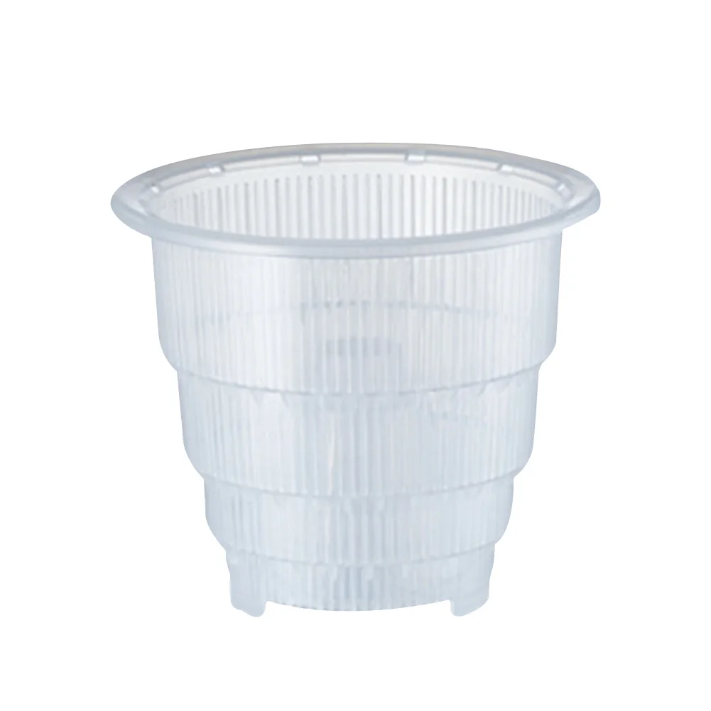 

5/6/7 Inch Mesh Pot PP Clear Orchid Flower Container Planter Durable Fleshy Flower Pot With Holes Home Gardening Decoration