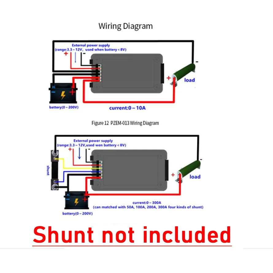 Вольтметр измеритель напряжения силы тока сопротивления электроэнергии DC 200 в А |