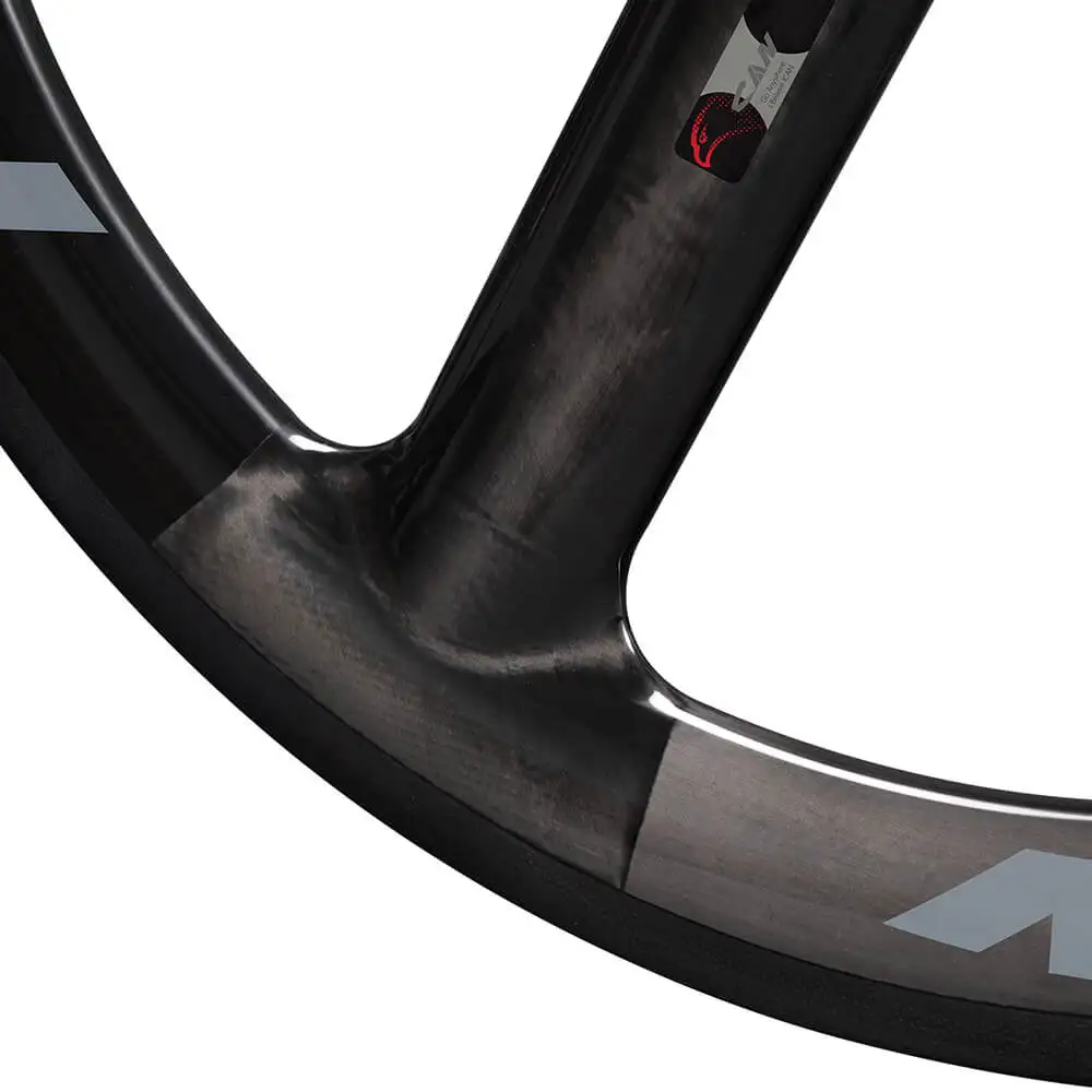 Billig 24 Zoll UD Glänzend 11speed Carbon BMX Fahrrad Rad 40mm 25mm 520 Carbon Tri-speichen 3 Speichen Laufradsatz Für Faltrad