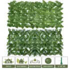 0,5x 1 м3 м, 1x3 м, рулон искусственного плюща, Листьев, живой изгороди, забор для конфиденциальности с зелеными листьями, УФ-защита для наружного садового декора