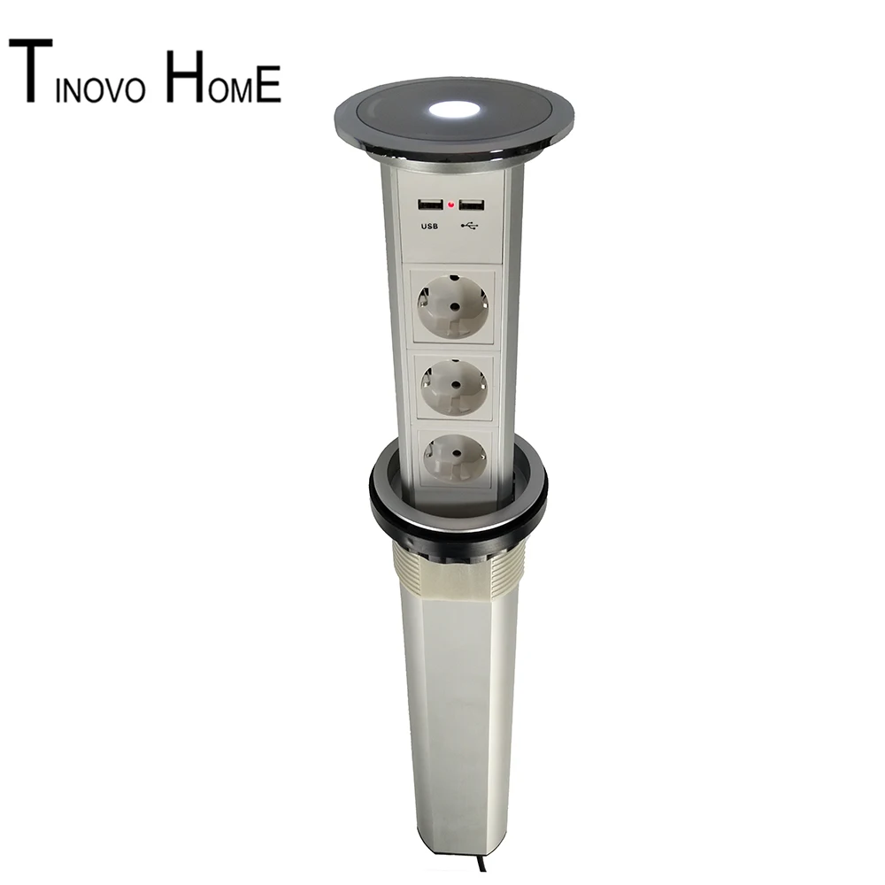 ЕС вилка настольная розетка/сенсорный экран Интеллектуальный Электрический