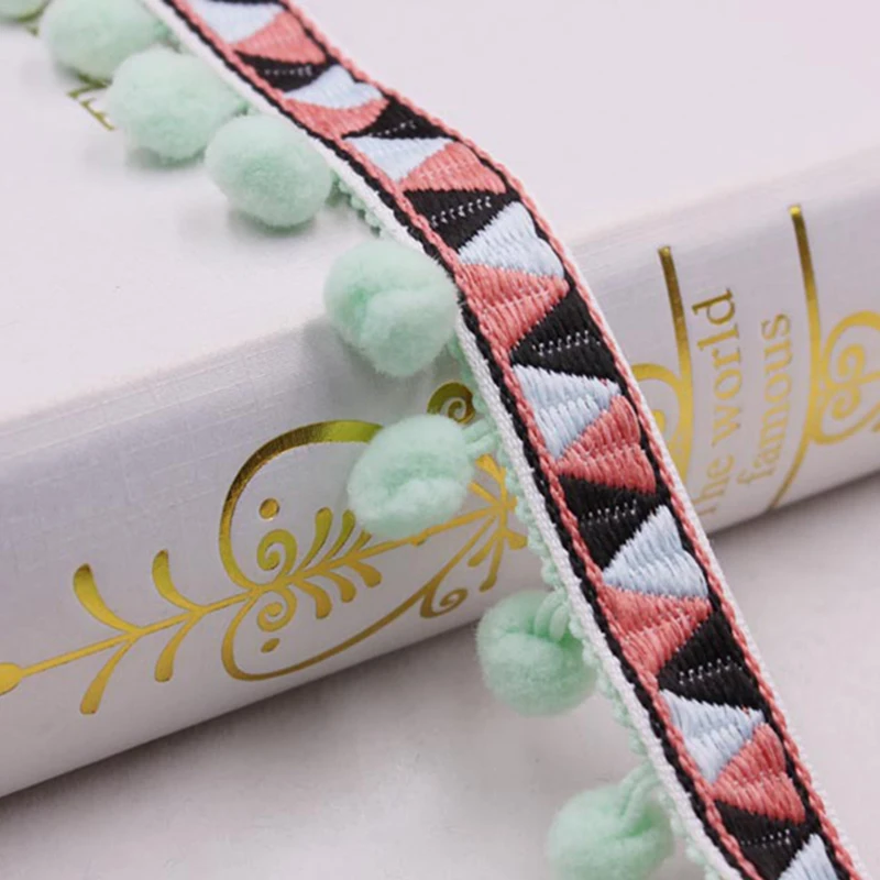 Кружевная лента аксессуары для шитья помпоны с кисточками отделка бахрома