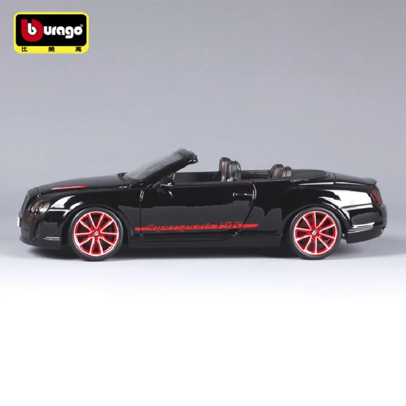 Bburago1:18 литые игрушечные модели спортивных автомобилей для Bentley ISR с рулевым