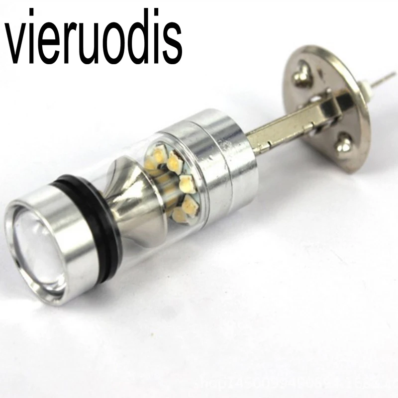 2 шт. Автомобильный светодиодный противотуманный фонарь высокой мощности H3 100 Вт