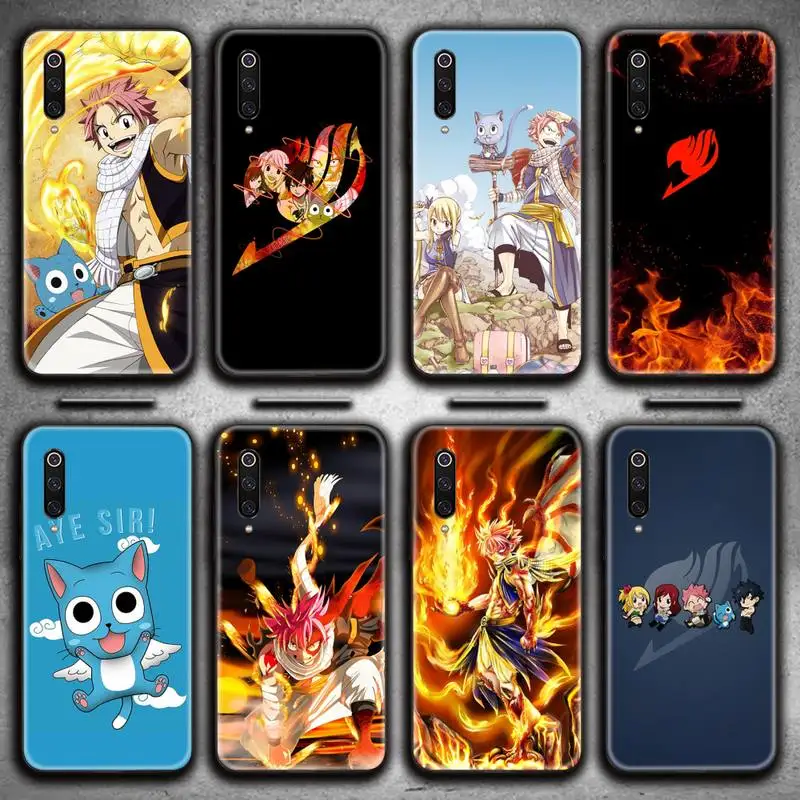

Anime Manga Fairy Tail Phone Case for Xiaomi Mi Note 10 Lite Mi 9T Pro xiaomi 10 10 CC9 Pro