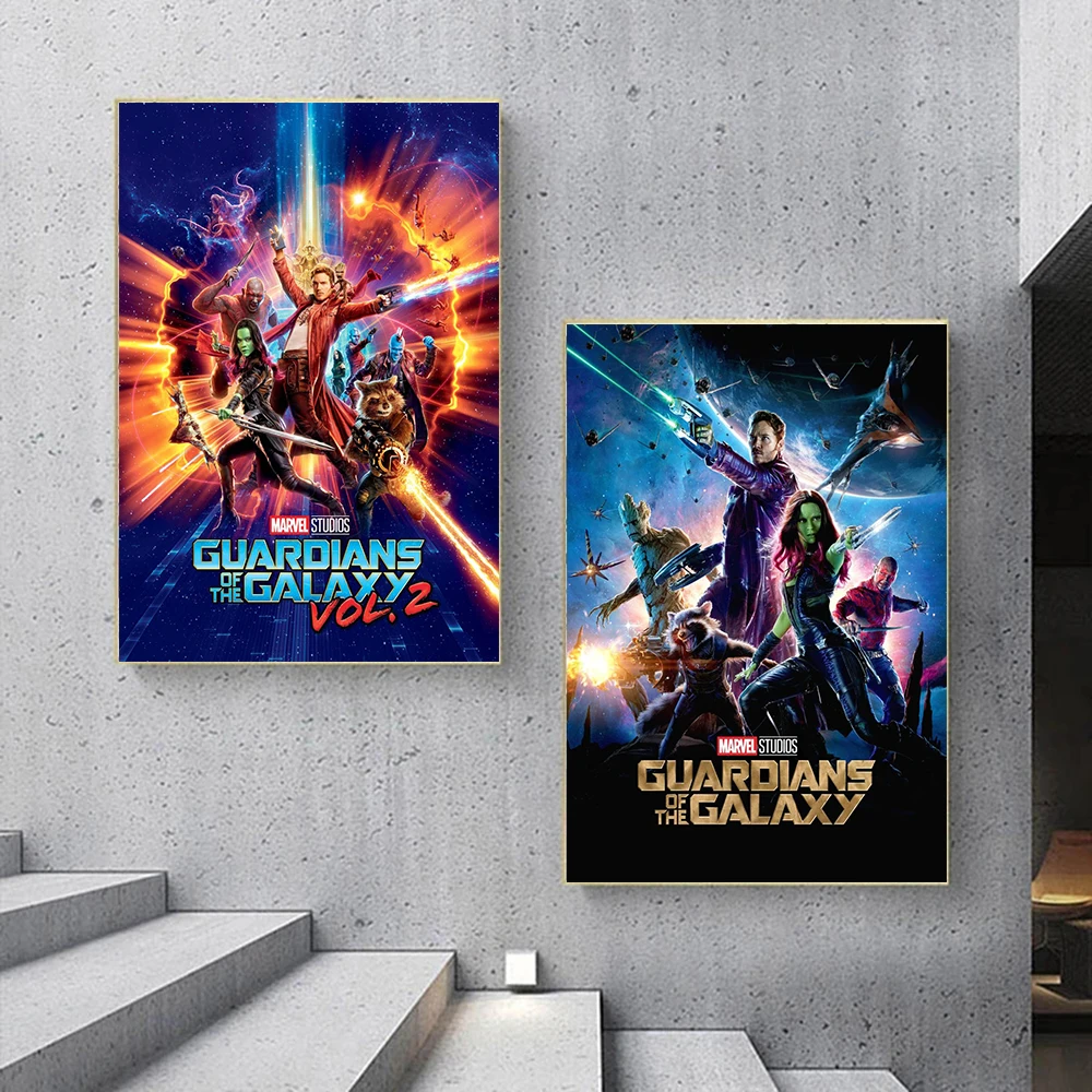 

Marvel Classic Movies Canvas Painting Guardians of The Galaxy Prints and Posters Wall Art Pictures for Living Room Cuadros Gift
