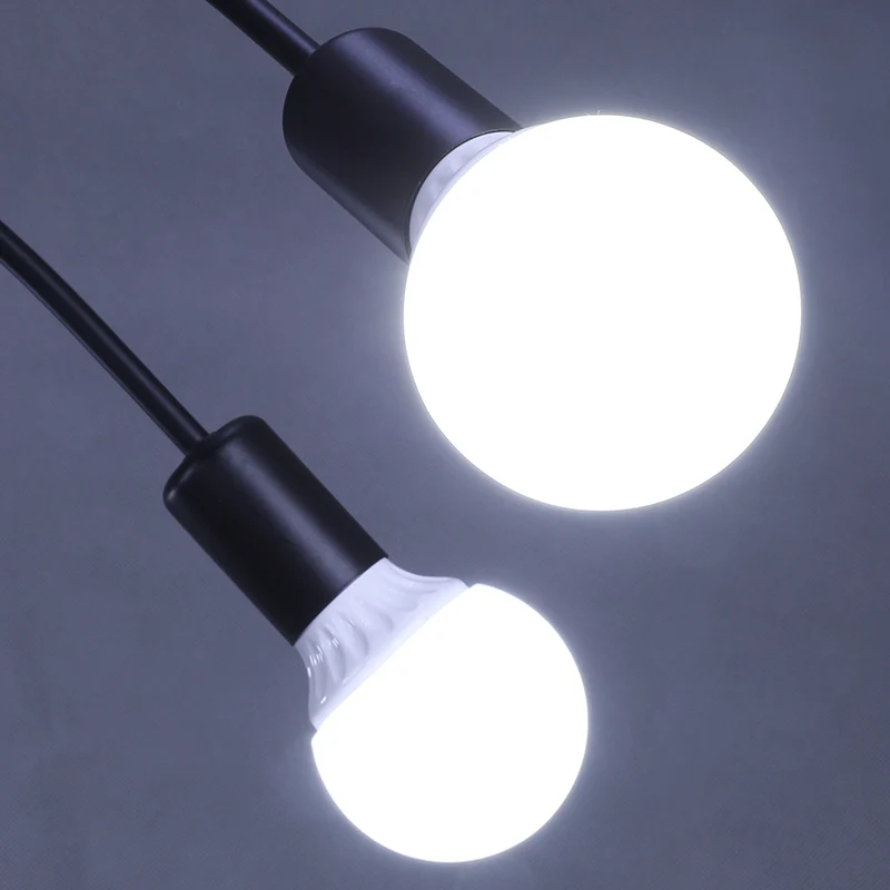 Винтаж Ретро светильник ing люстры лампы гладить искажен трубы потолочный