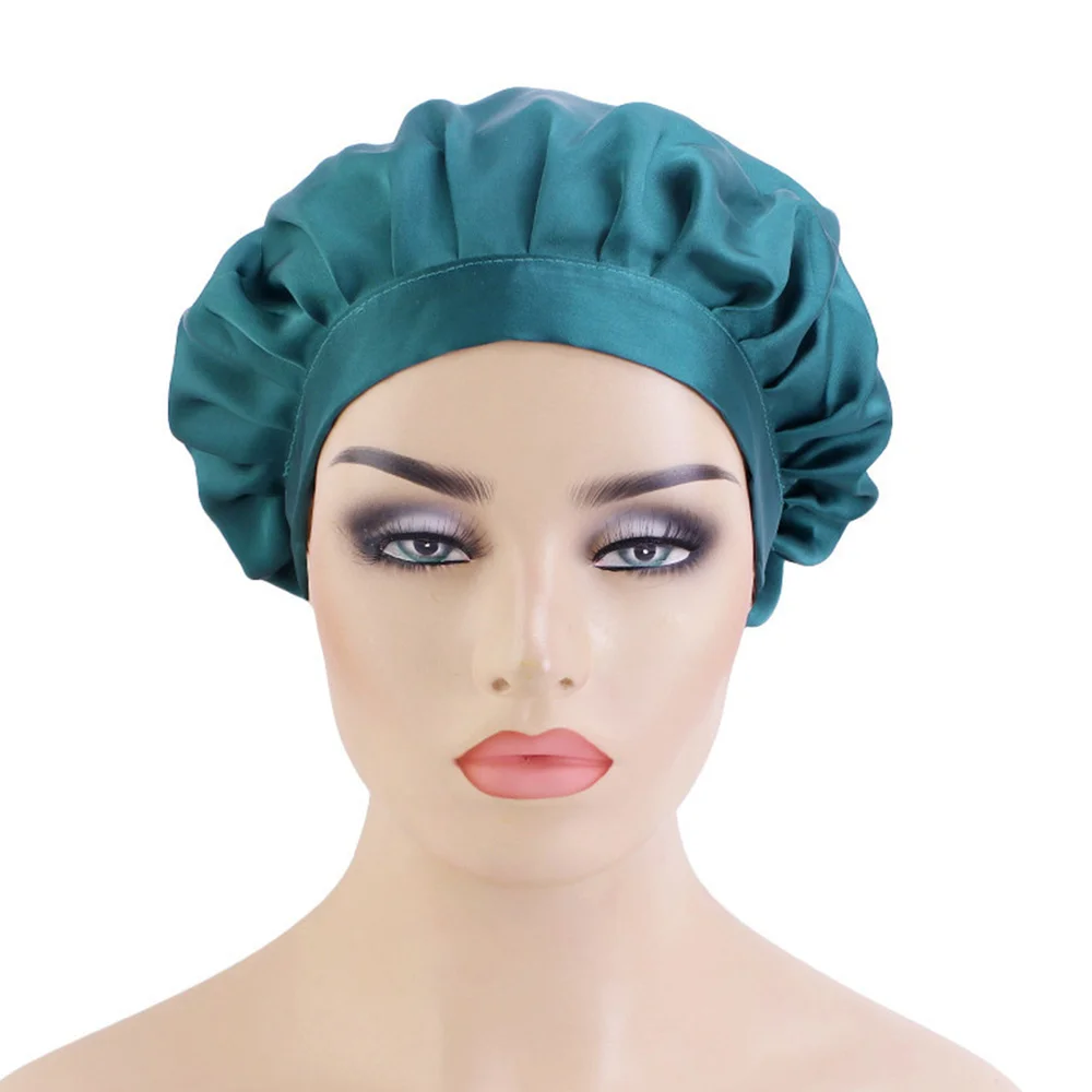 

2Pcs Hair Care Cap Pregnant Confinement Hat Adult Hat Fashion Night Cap