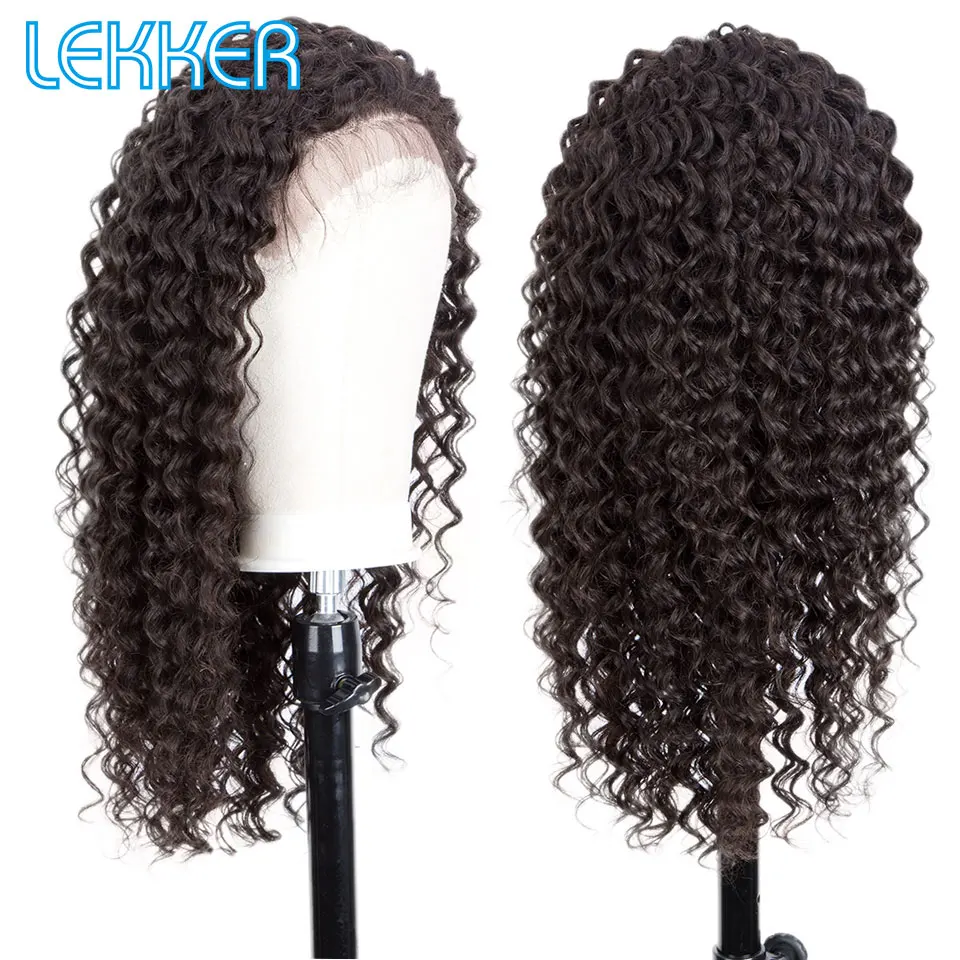 Бразильские парики Lekker Remy 13x4 из человеческих волос на сетке спереди с левой