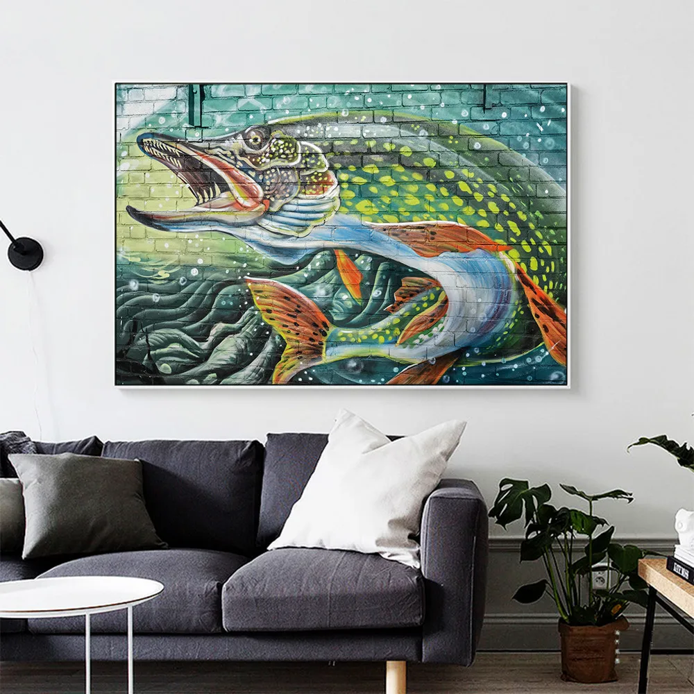 Граффити поп настенная Картина на холсте постеры печатные абстрактные настенные