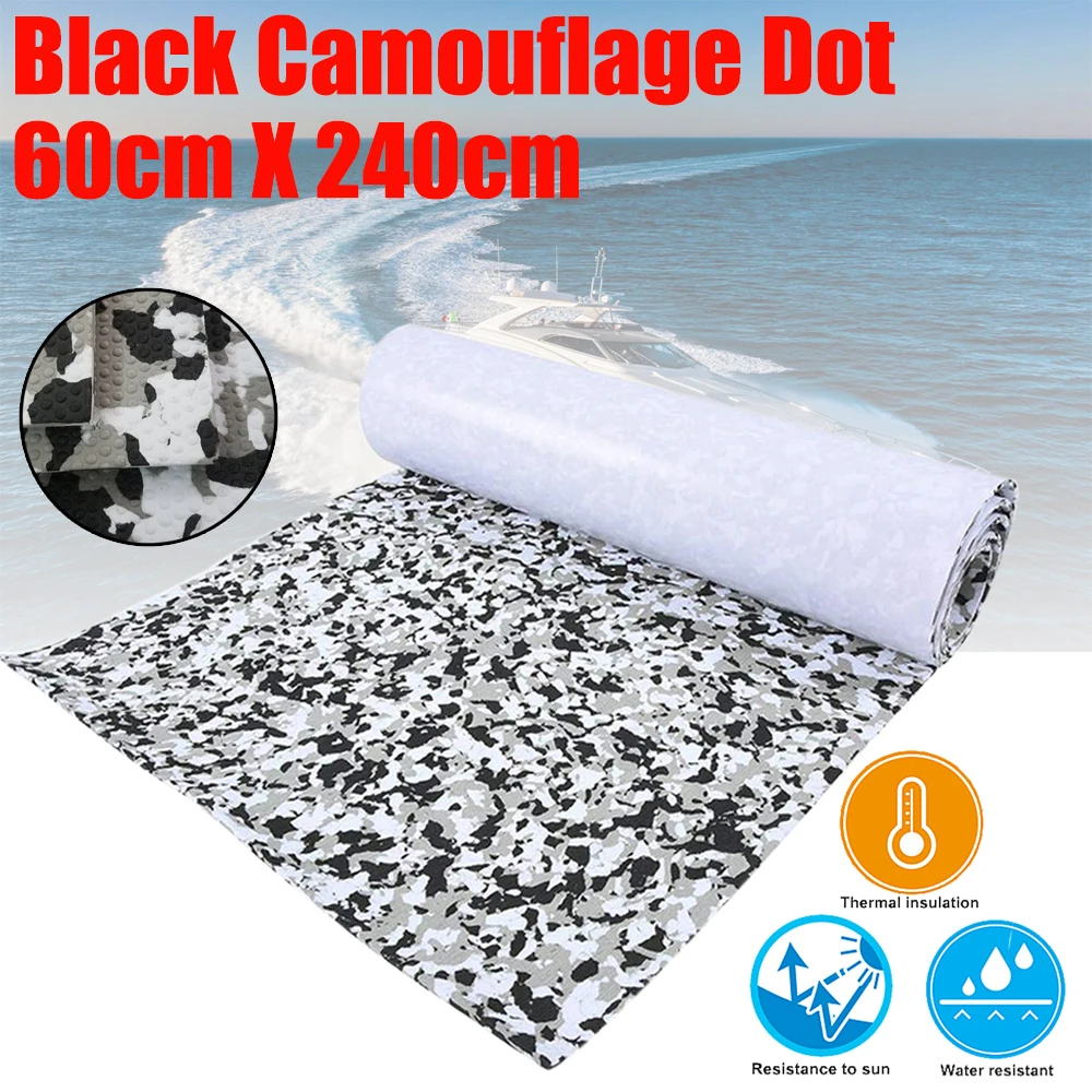 EVA лодка Тиковый настил яхта морской пол ковер 2 размера Противоскользящий Коврик