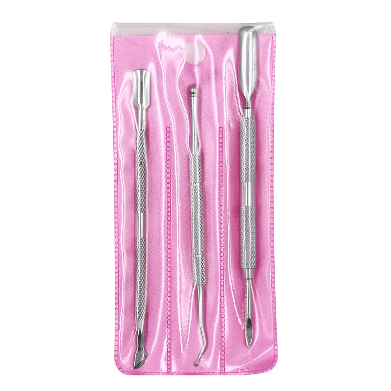 3 шт. кусачки для кутикулы из нержавеющей стали|Пушеры кутикулы| |