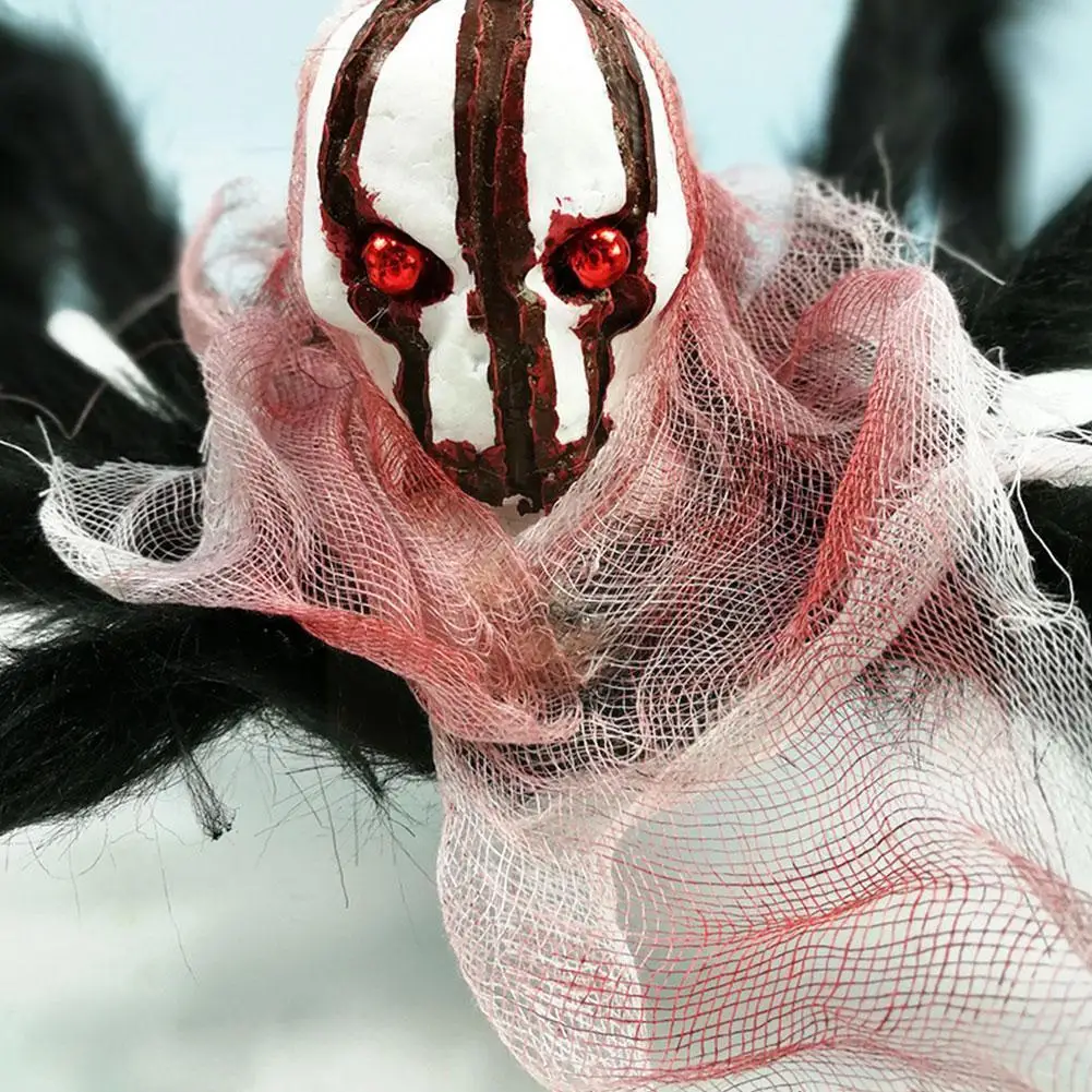 

Паук Паутина Большой паук стрейч паутина двор Хэллоуин украшения Хэллоуин треугольная Мега полезный открытый паутина Декор P9C1