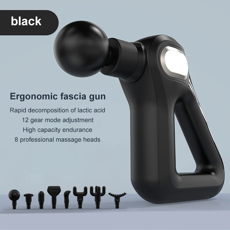 Электрический массажный пистолет для шеи 12 дюймов|Вибромассажер похудения| |