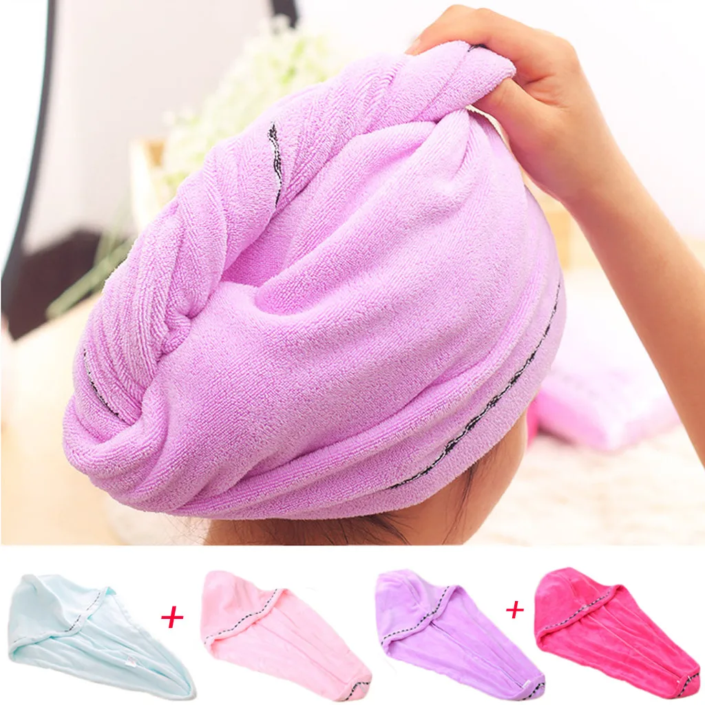 2 шт. женское супер абсорбирующее быстросохнущее полотенце из микрофибры для