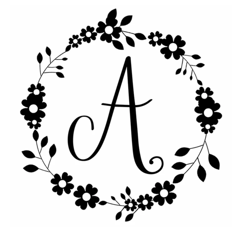 Цветок письмо стикеры Добро пожаловать наклейка стекло двери плакаты виниловые