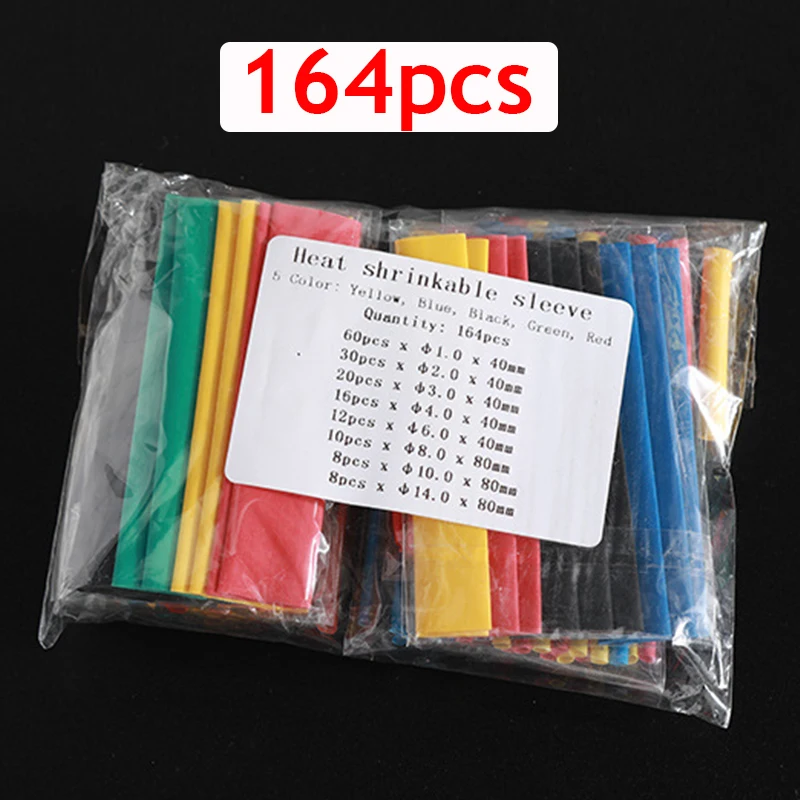 530 шт. термоусадочная трубка изоляция для проводов трубкой трубки комплект