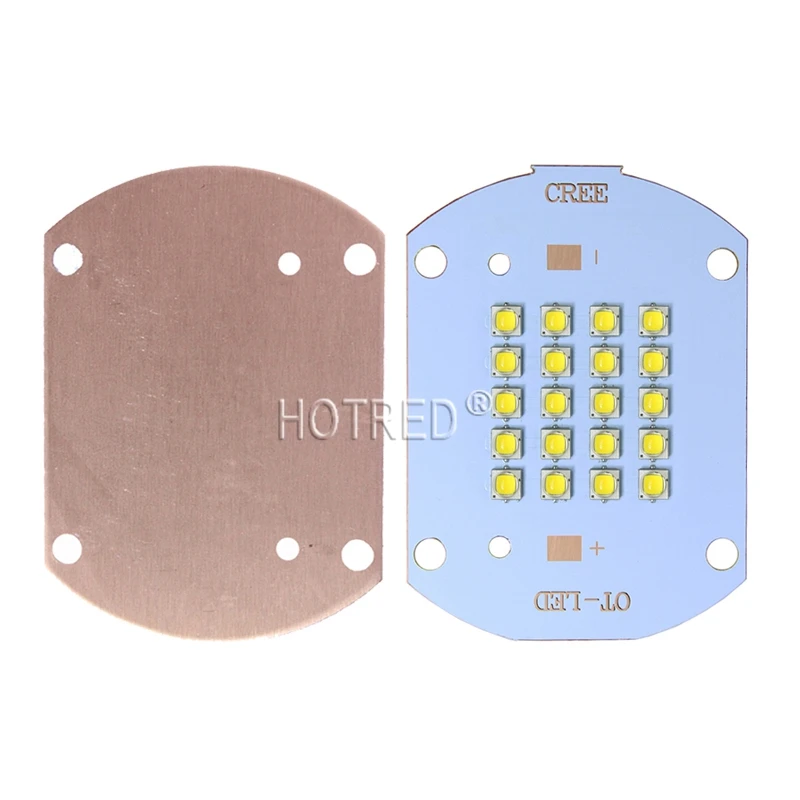 Cree XLamp XP-G2 XPG2 50 Вт 100 Вт светодиодный белый/теплый белый высокомощный светодиодный светильник медная печатная плата для дома/уличного освещения