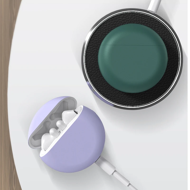 Новый чехол для наушников huawei FreeBuds 3 мягкий силиконовый гарнитуры беспроводные