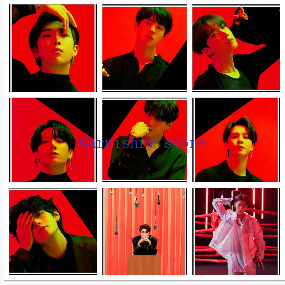 

Алмазная живопись Bangtan Boy, плакат, полный квадрат, Круглый, «сделай сам», 5D алмазная вышивка, Алмазная мозаика, домашний декор, наборы для выши...