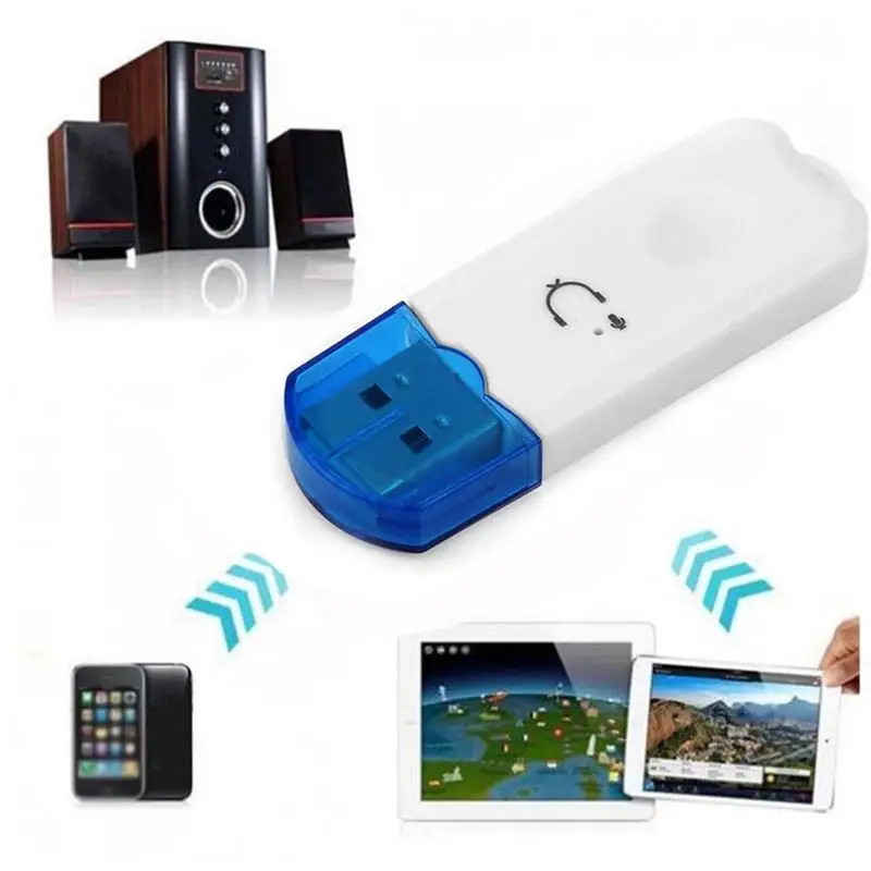 1 шт. профессиональный беспроводной музыкальный ресивер с USB Bluetooth стереозвуком