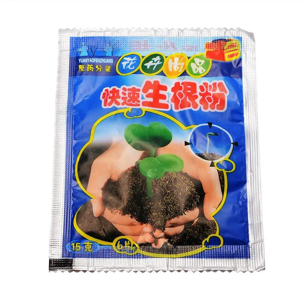 

2pcs Rapid Rooting Powder Sterilization And Strong Seedling Agent Plant Universal Nutrient Solution Non-toxic Flower Fertilizer