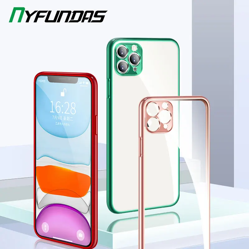 Защитный прозрачный чехол для камеры iPhone 11 Pro Max XS X XR SE 2 2020 SE2 7 8 Plus 6 6S оригинальный