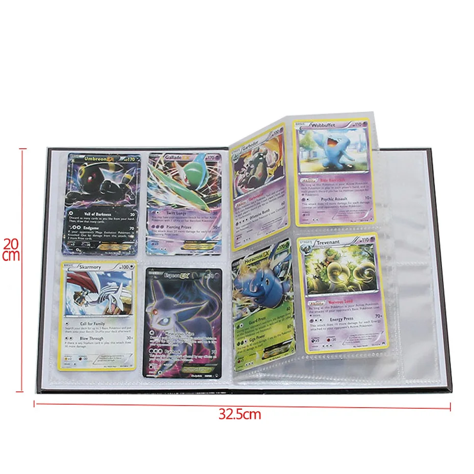 

Pokemon Cards Album Book Cartoon TAKARA TOMY Anime New 160PCS Game Card VMAX GX EX Holder Collection Folder Kid Cool Toy Gift