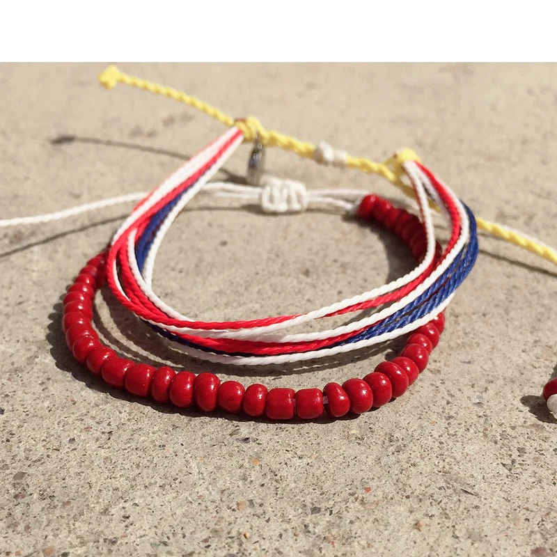 6 шт./компл. модные богемные браслет для Для женщин браслеты в стиле бохо &amp Набор