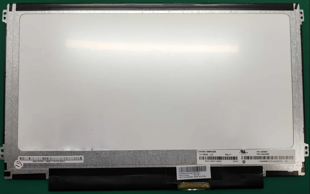 Класс A + NT116WHM N21 v4.1 V4.0 для BOE 30pin светодиодный Экран Дисплей 1366x768 Матовая