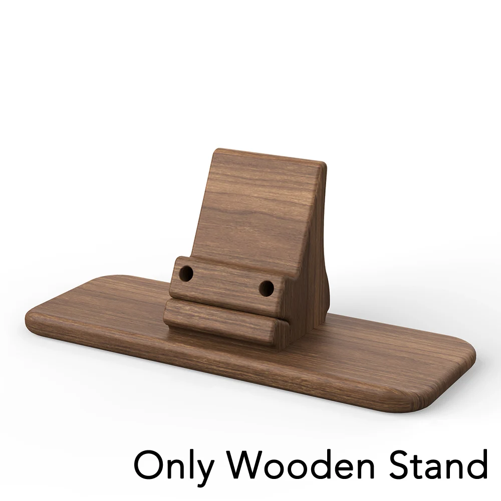 Only Wooden Stand KEYSION 5 катушек двойной QI Быстрое беспроводное зарядное устройство Подставка/коврик конвертируемая Зарядка для IPhone 11 XS Max XR samsung Note 10 S10 AirPods - Цвет: Only Wooden Stand