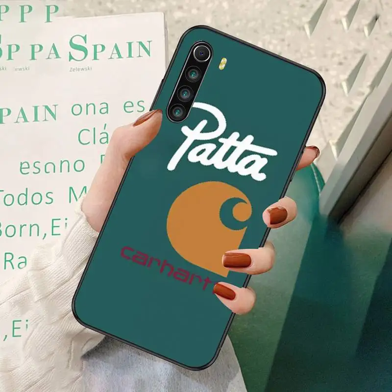 

Famous Brand Carhartts Soft Phone Case For Redmi 7 8 9 A K20 30 Pro Note 8 9 Pro 9s