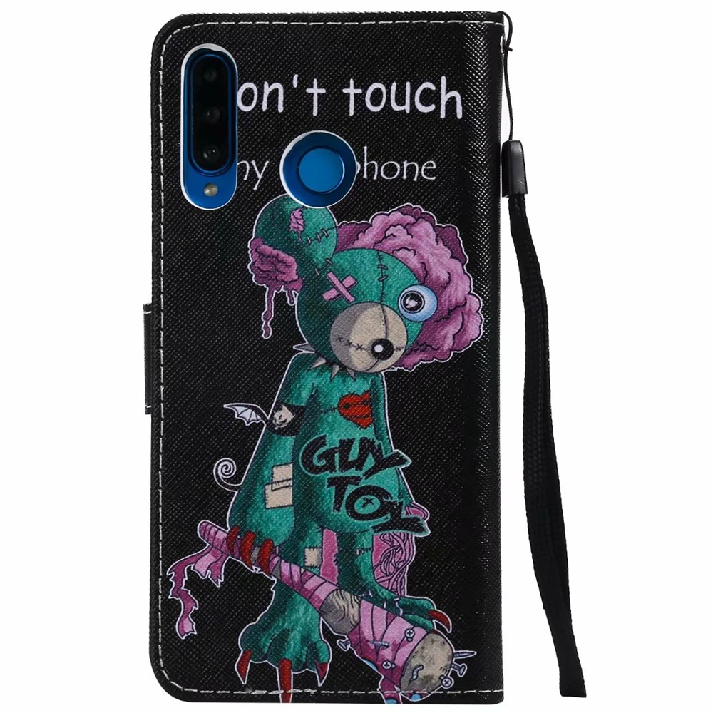 Кожаный чехол с откидной крышкой для Huawei P30 Lite P20 Pro P10 P8 P9 2017 бумажник чехлы