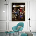 Большой Плакаты и принты Теория Большого Взрыва ТВ фильм, рисунок на холсте искусство стены картина северных украшения домашнего декора Cuadro Decorativo