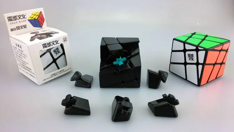 Высококачественный куб YongJun Moyu Crazy Fenghuo Fisher 3x3x3 магический скоростной кубик