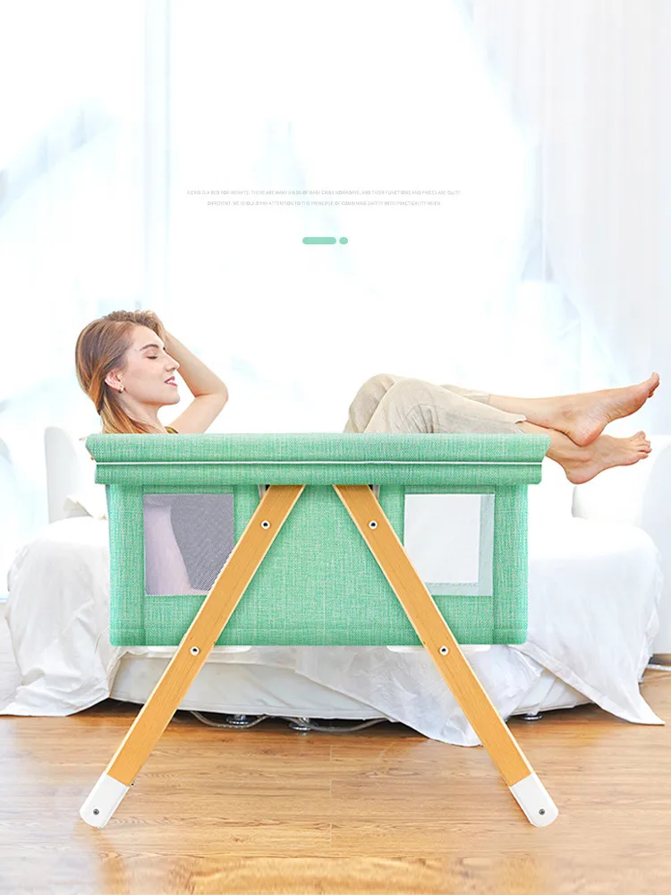 Съемная складная детская кроватка многофункциональная портативная